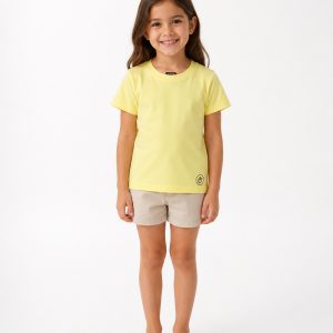Unisex Çocuk T-Shirt Basic%100 Pamuk Penye Süprem Şık Kumaş