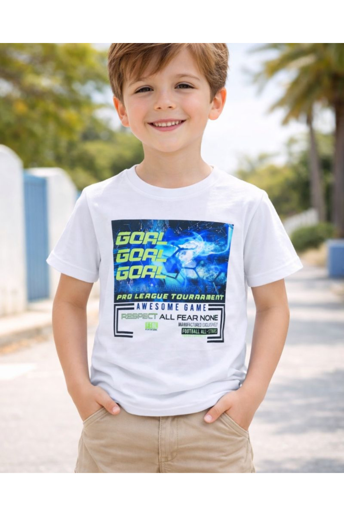 7-12 Yaş Erkek Çocuk T-Shirt Dijital Baskılı - Görsel 2