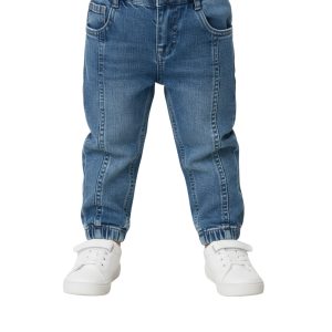 9-48 Ay Erkek Çocuk Kot Pantolon Mavi