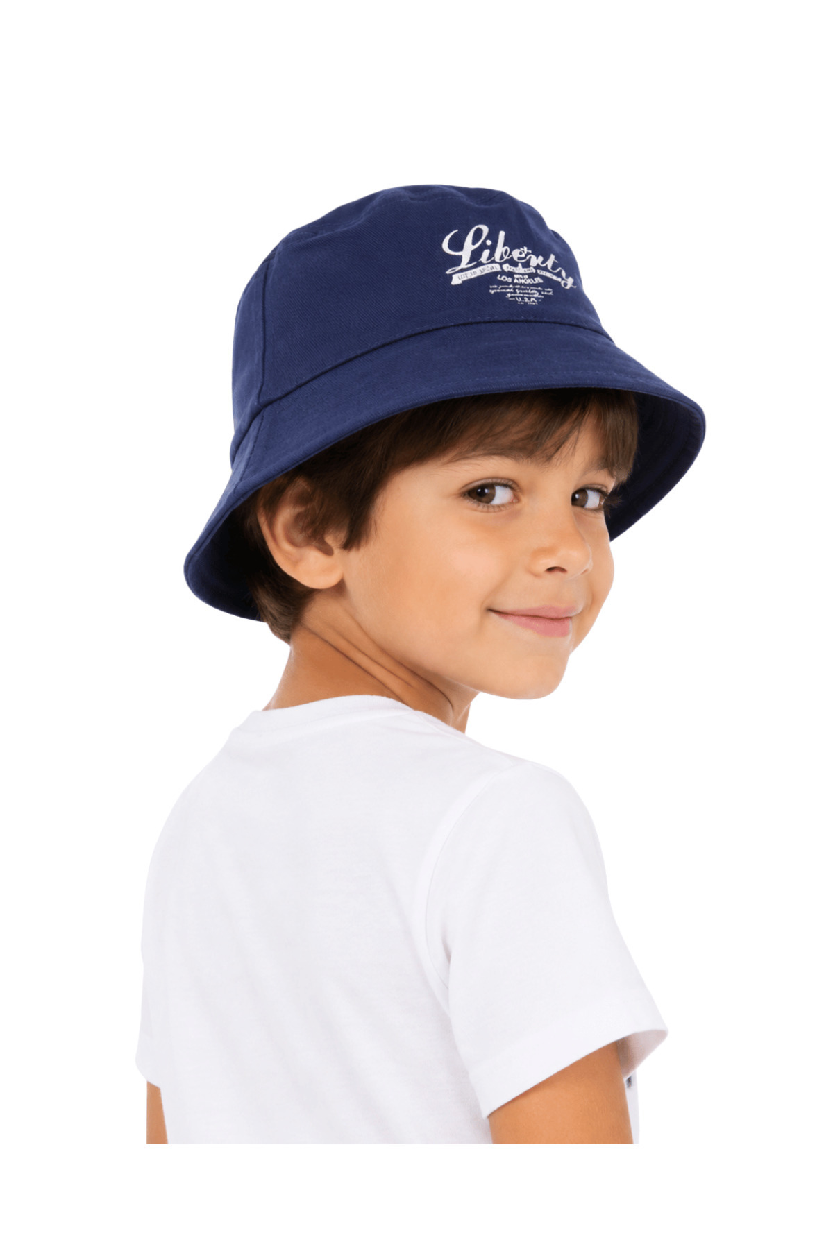 Erkek Bebek Liberty Baskılı Bucket Pamuklu Balıkçı Kova Şapka 1-3 Yaş - Görsel 15